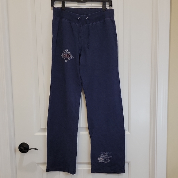 Harley-Davidson Pants - Harley Davidson Vintage Dark Blue Joggers Alaska Size Small